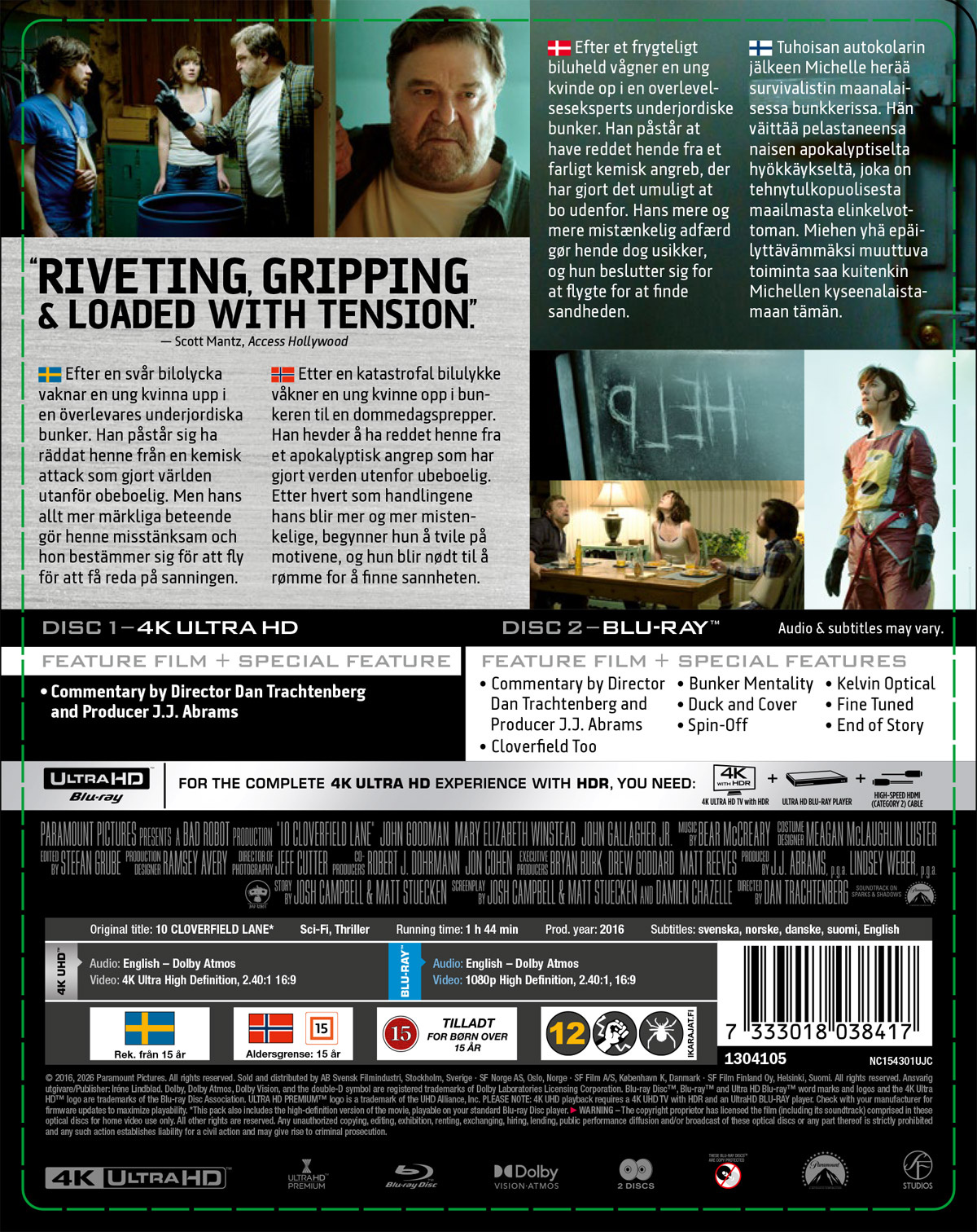 Movie - 10 Cloverfield Lane