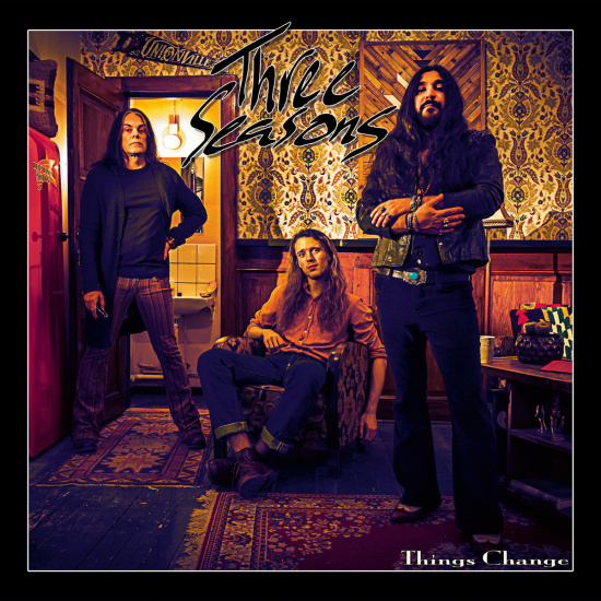Three Seasons - Things Change (Yellow Orange White Marbled Vinyl LP)