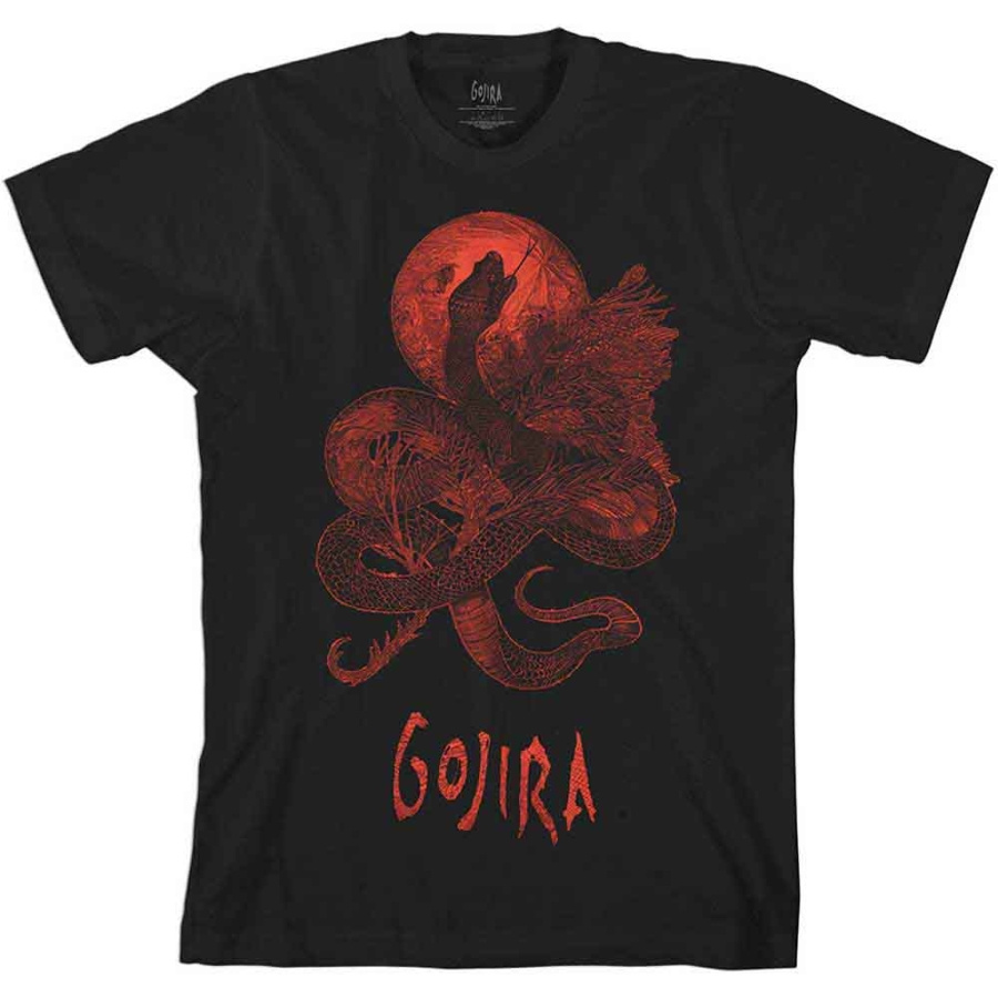Gojira - Gojira Serpant Moon Uni Bl T-Shirt