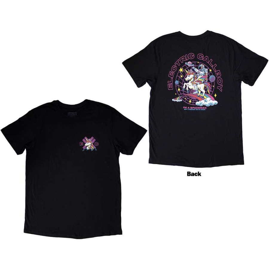 Electric Callboy - Spaceman Unicorn Uni Bl T-Shirt