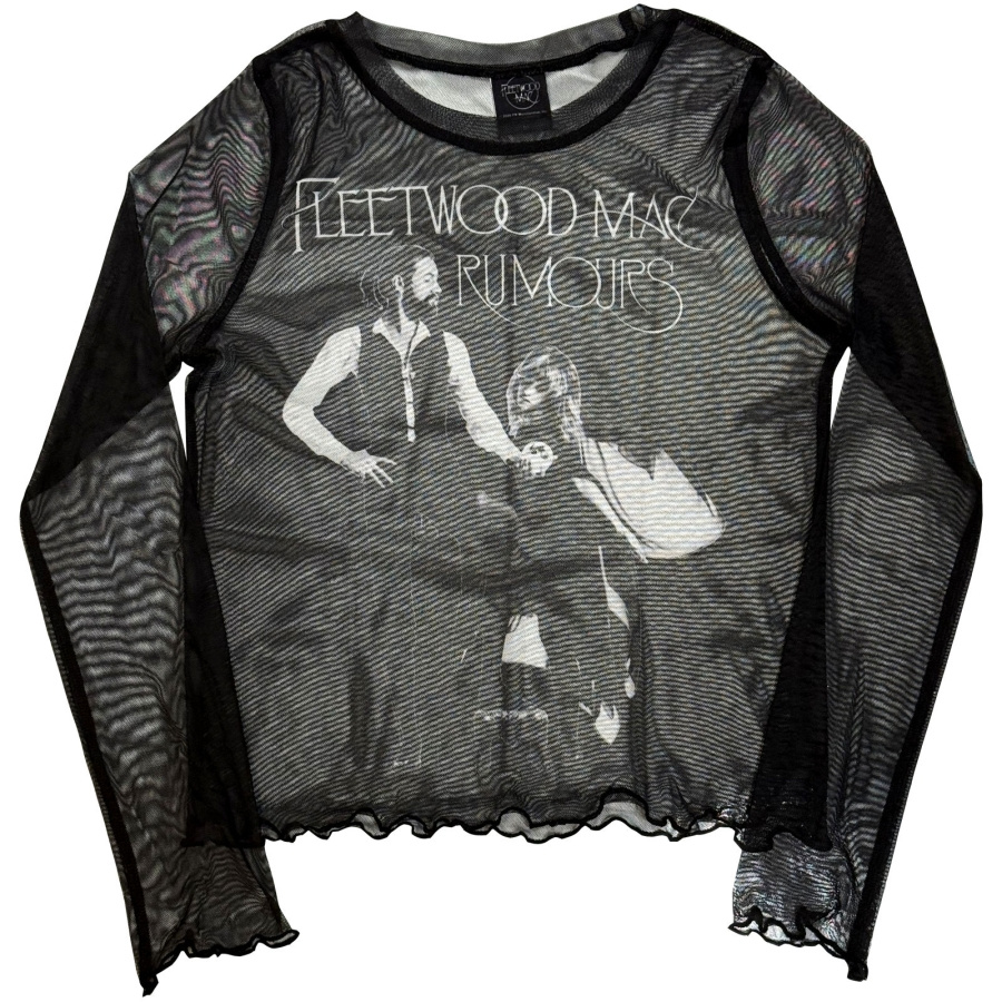 Fleetwood Mac - Rumours Lady Bl Mesh Crop