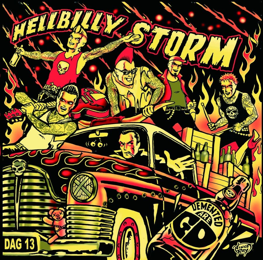Demented Are Go - Hellbilly Storm (Black Vinyl Lp)