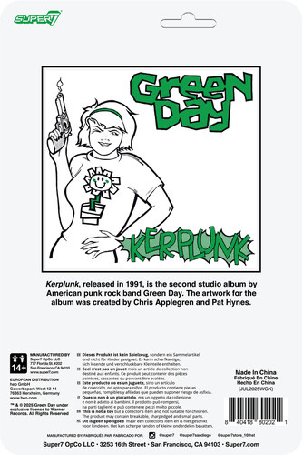 Green Day - Super7 Reaction Figures - Kerplunk Girl