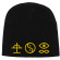 Bad Omens - Unisex Beanie Hat: Symbols (Black) Bad Omens - Unisex Beanie Hat: Symbols (Black)