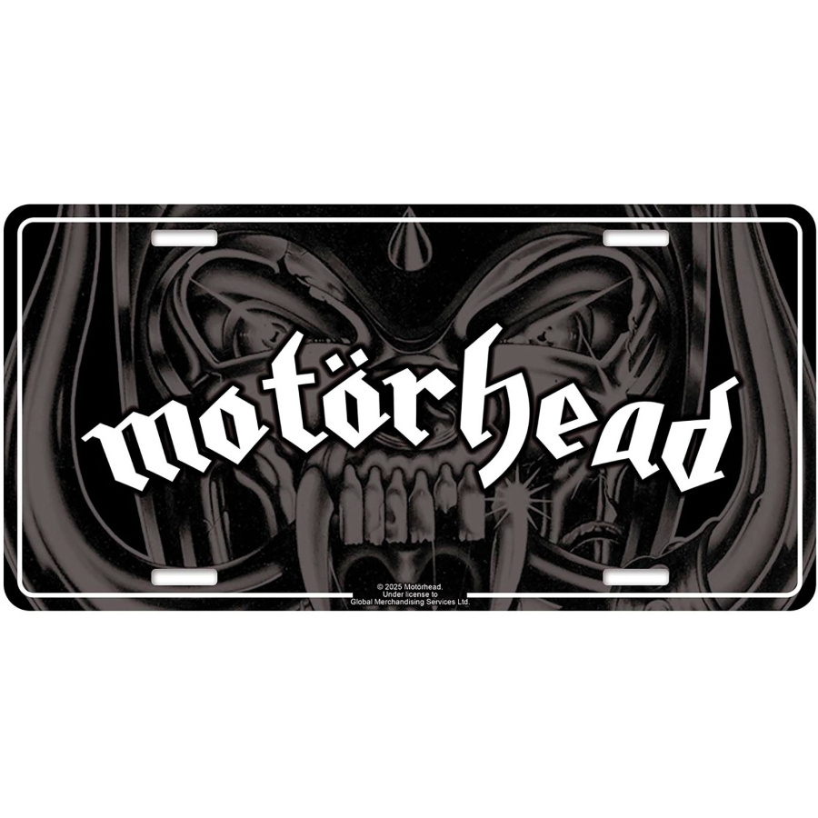 Motorhead - Number Plate: Logo