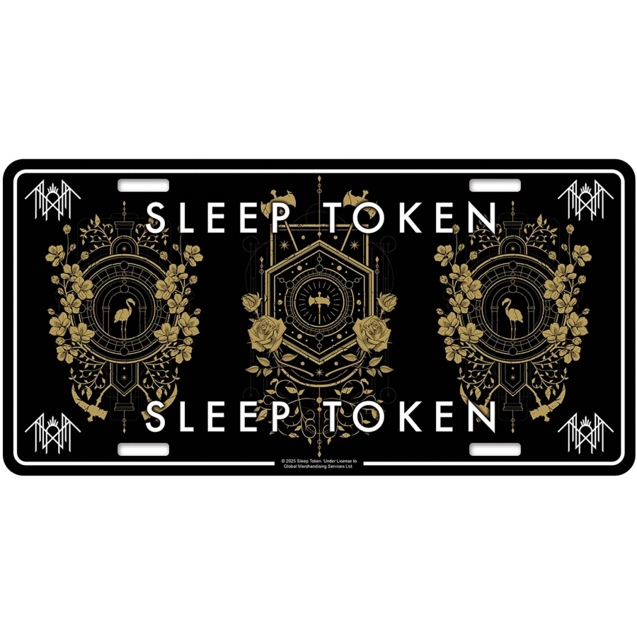 Sleep Token - Number Plate: Even In Arcadia Sigils