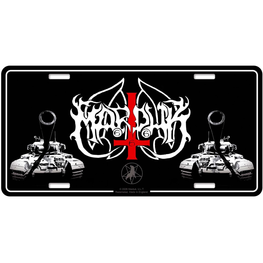 Marduk - Number Plate: Panzer Division