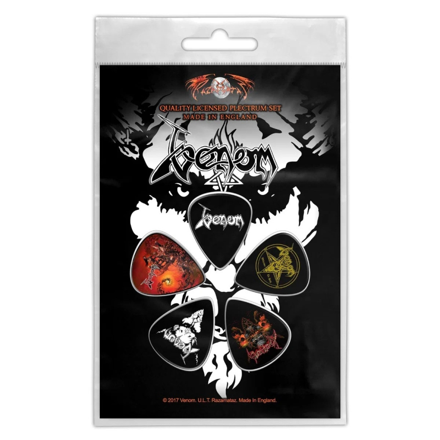 Venom - Plectrum Pack: Black Metal