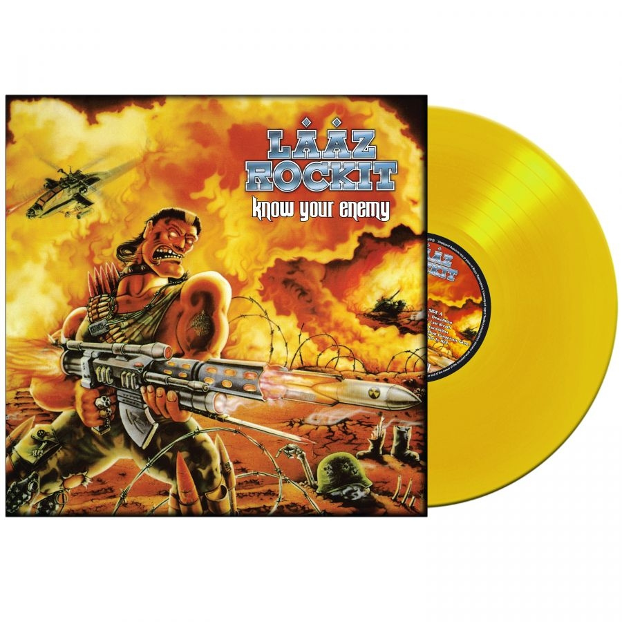 Laaz Rockit - Know Your Enemy (Yellow Vinyl Lp)