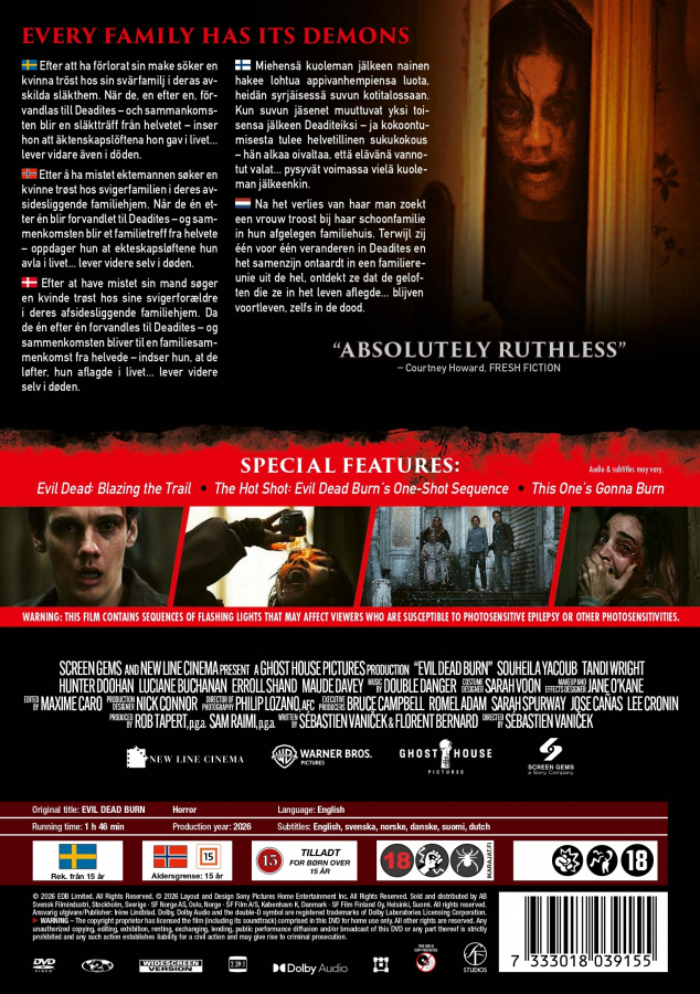 Movie - Evil Dead Burn (DVD)