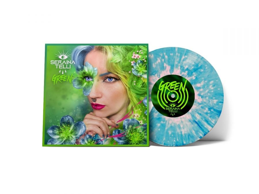 Seraina Telli - Green (Blue Pink Marble Vinyl Lp)