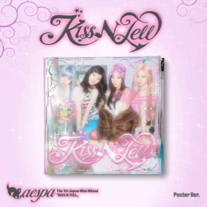 aespa - Kiss N Tell (Poster Ver.) Japan Mini Album