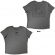 Muse - Logo And Signal Uni Grey T-Shirt Muse - Logo And Signal Uni Grey T-Shirt
