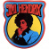 Jimi Hendrix - Vintage Circle Sticker Jimi Hendrix - Vintage Circle Sticker