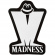 Madness - M Logo Sticker Madness - M Logo Sticker