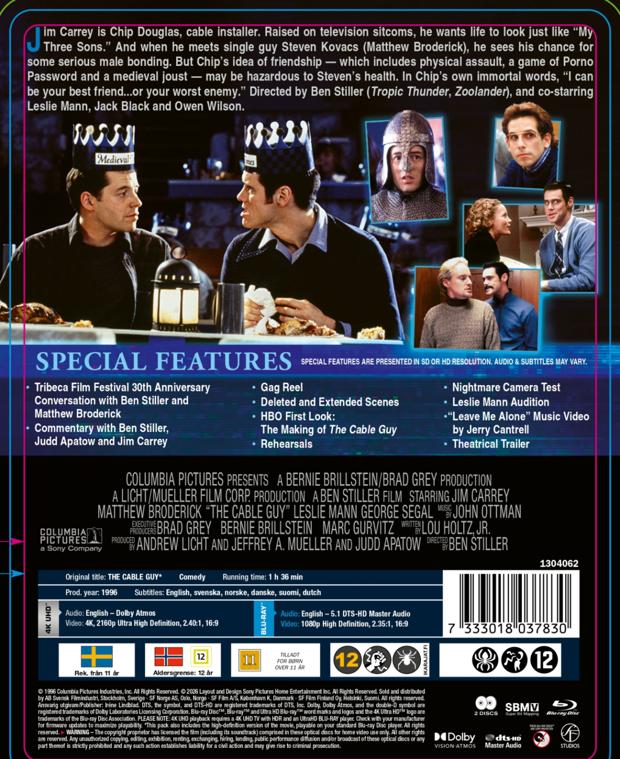 Movie - The Cable Guy (Steelbook 2-disc / 4K UHD + Blu-ray)