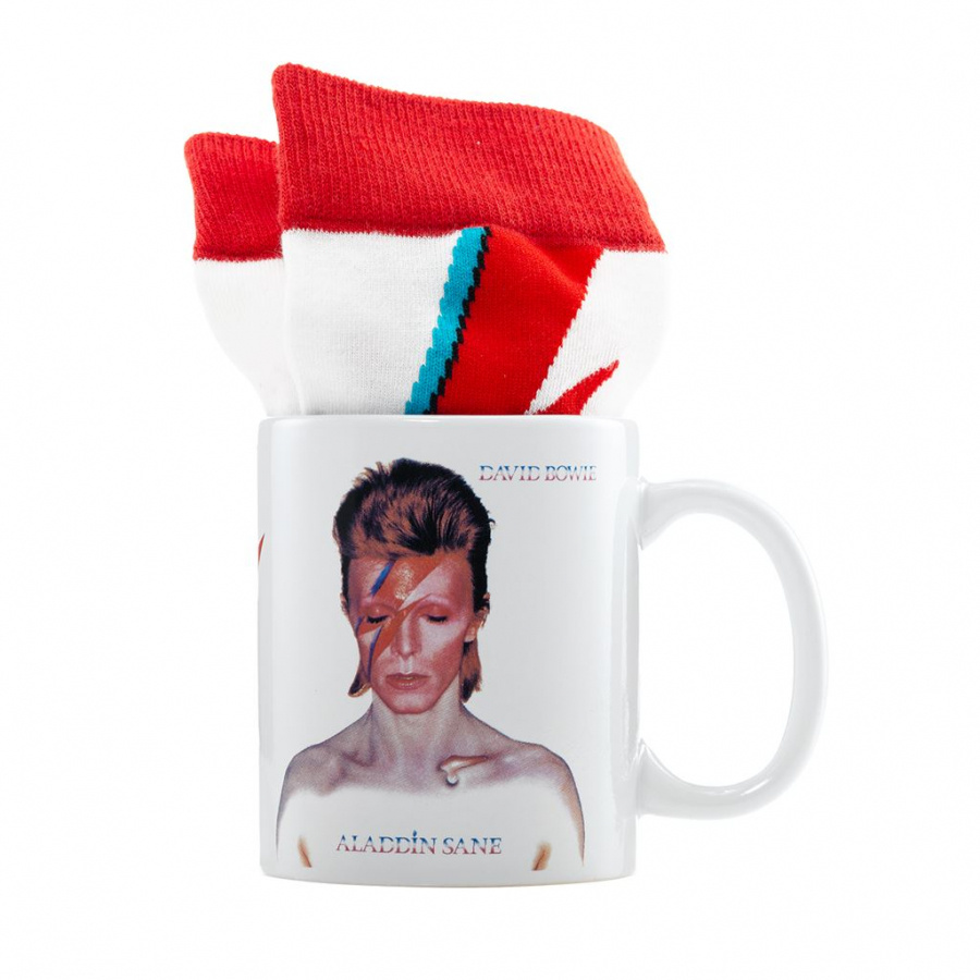 David Bowie - Aladdin Sane Mug & Sock Set