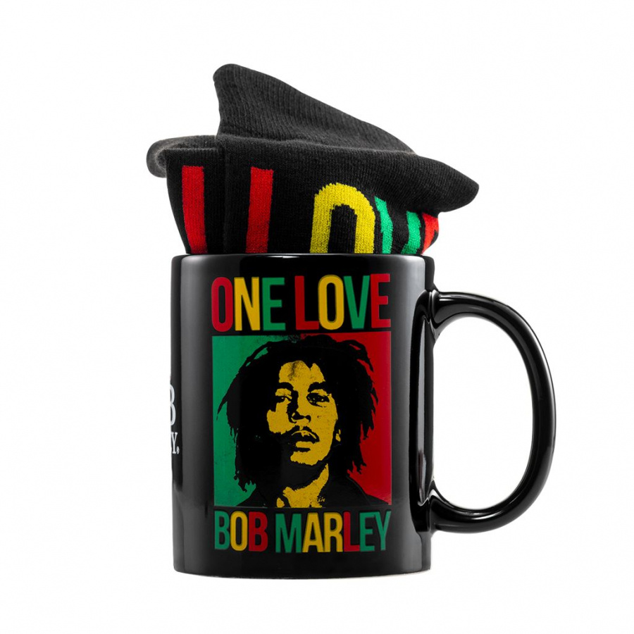Bob Marley  - One Love Mug & Sock Set