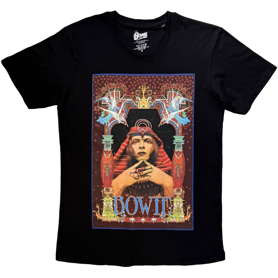 David Bowie - Egyptian Uni Bl T-Shirt