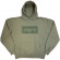 Oasis - Lino Logo Uni Green Hoodie Oasis - Lino Logo Uni Green Hoodie