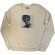 Oasis - Noel Embroidered Portrait Uni Cream Sweatshirt Oasis - Noel Embroidered Portrait Uni Cream Sweatshirt