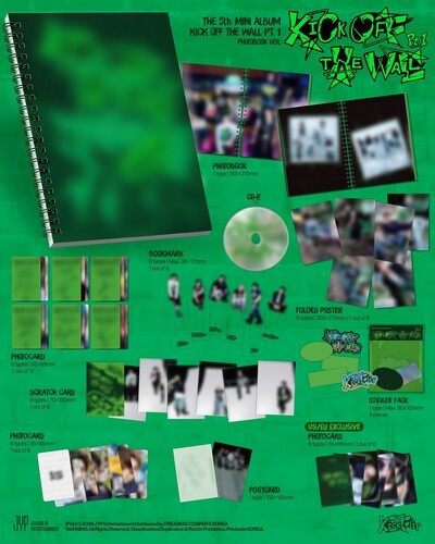 KickFlip - Kick Off The Wall Pt.1 Photobook Ve