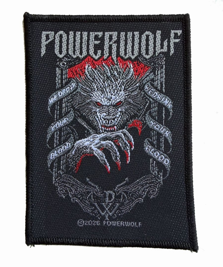 Powerwolf - Patch We Drink Your Blood (10 Cm X