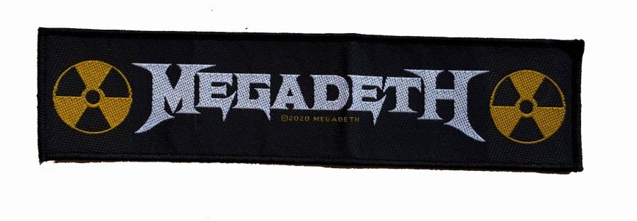 Megadeth - Patch Logo (4,8 Cm X 19,9 Cm)