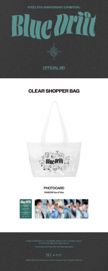 Ateez - 8th Anniversary MD : Clear Shopper Bag