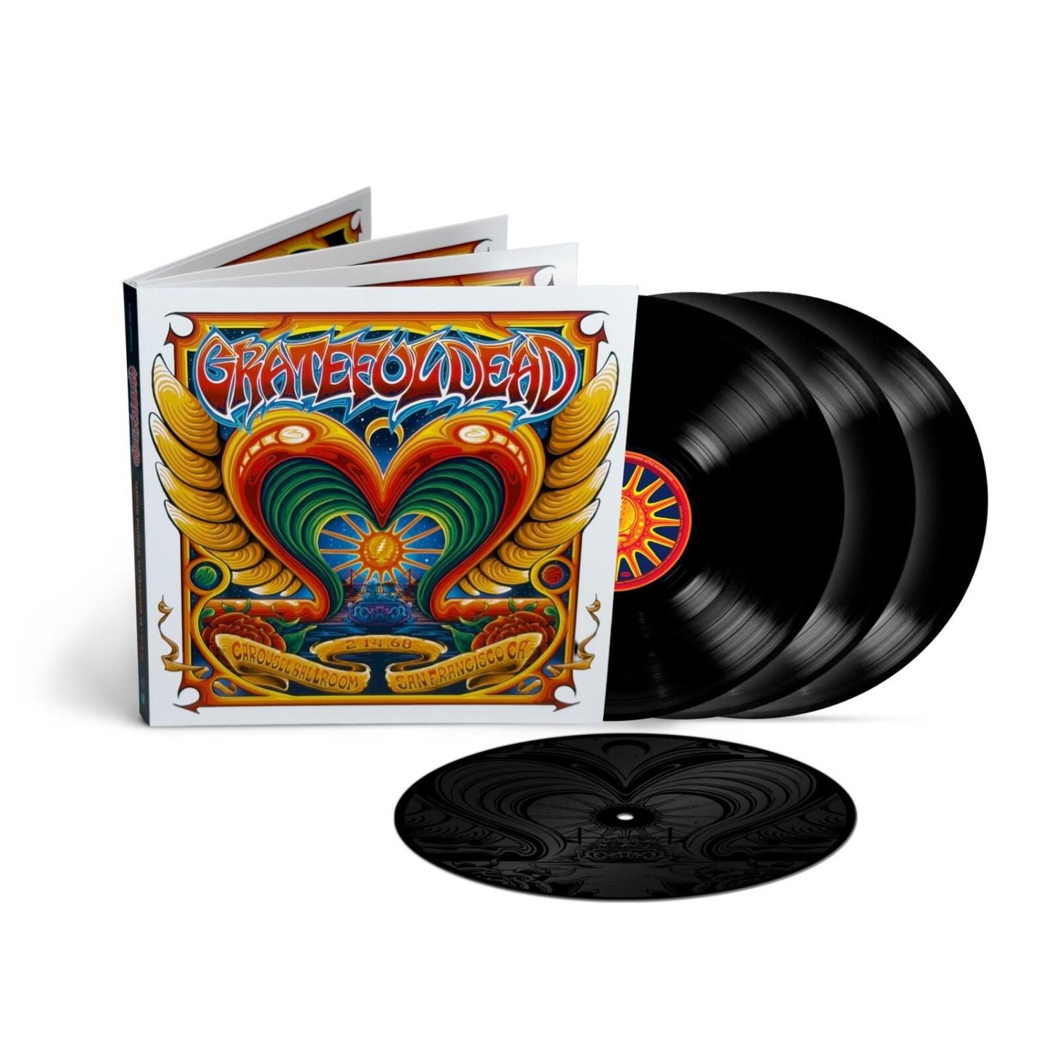 Grateful Dead - Carousel Ballroom, San Francisco, Ca 2/14/68 (Limited 4 X 180G Black Vinyl Album Box)