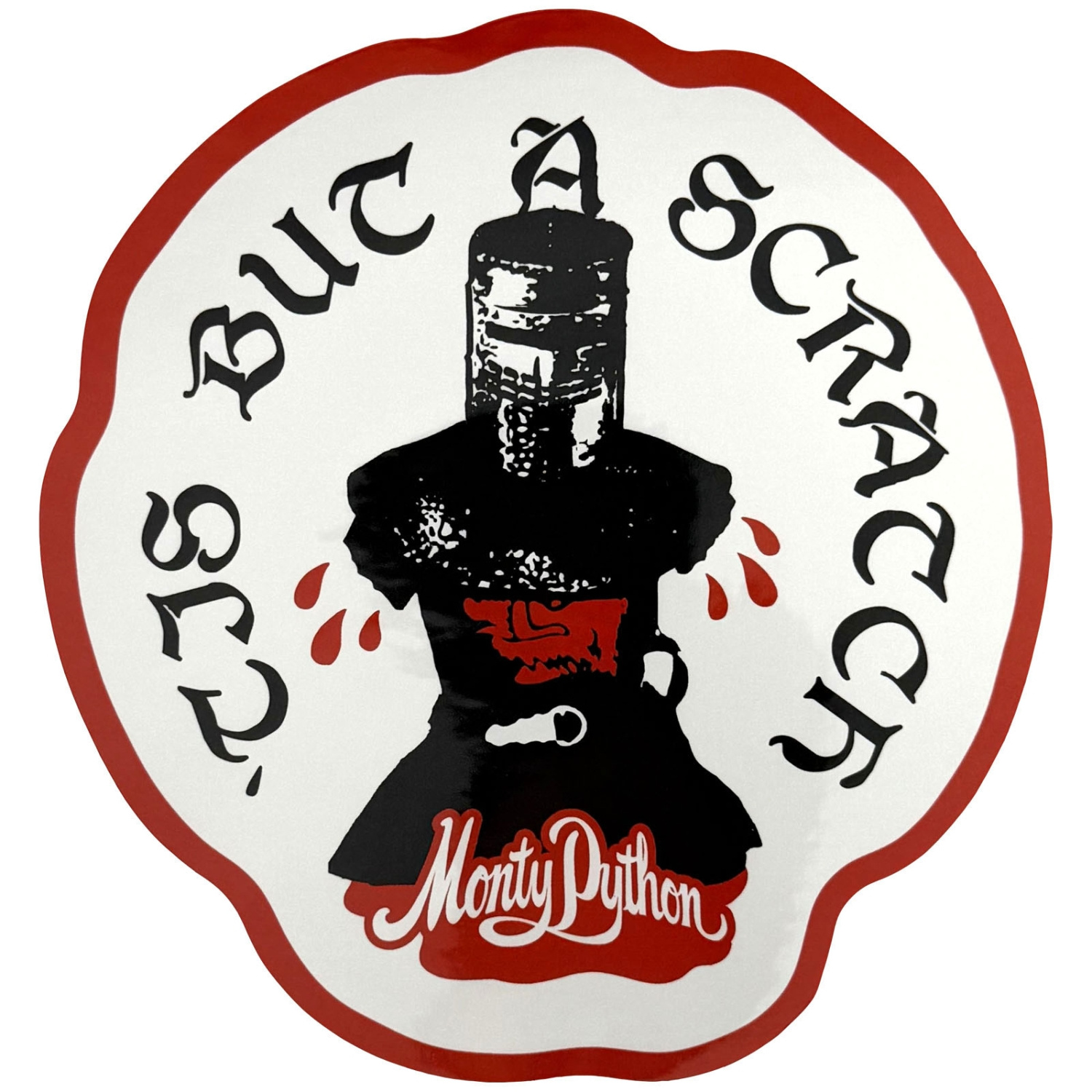 Monty Python - Scratch Sticker