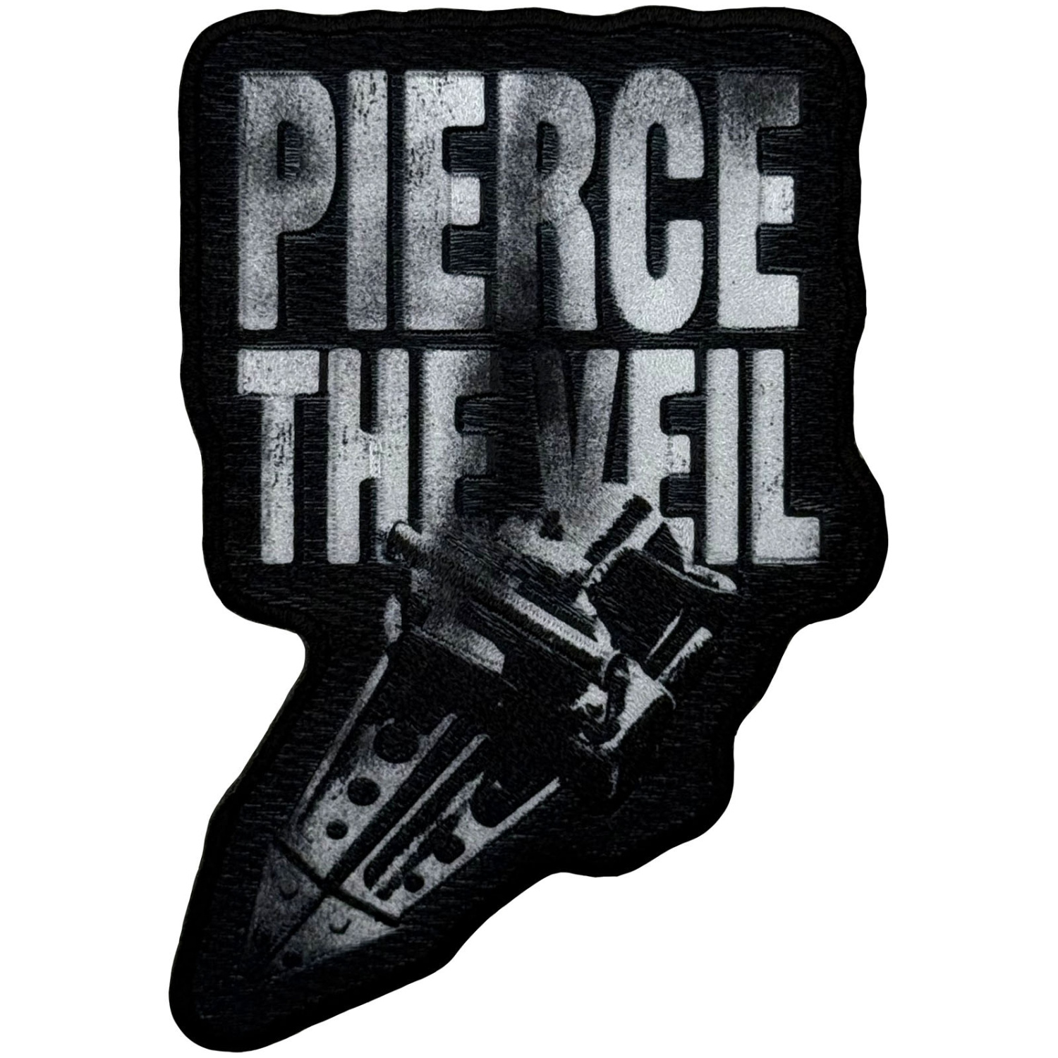 Pierce The Veil - Large Text Woven Patch