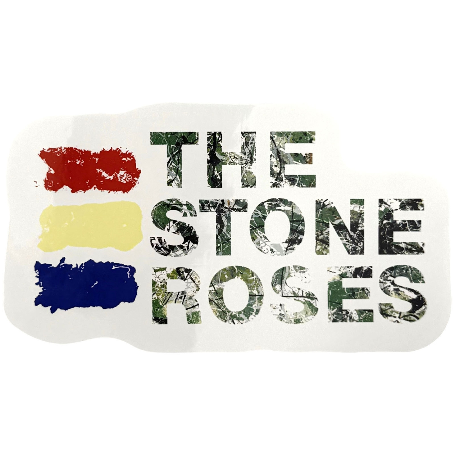 The Stone Roses - Paint Logo Sticker