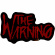 Warning - Splatter Logo Sticker Warning - Splatter Logo Sticker