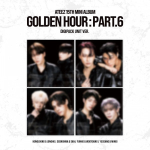 Ateez - Golden Hour : Part.6 (Digipack Unit Ver.) (Random Ver.) + Apple