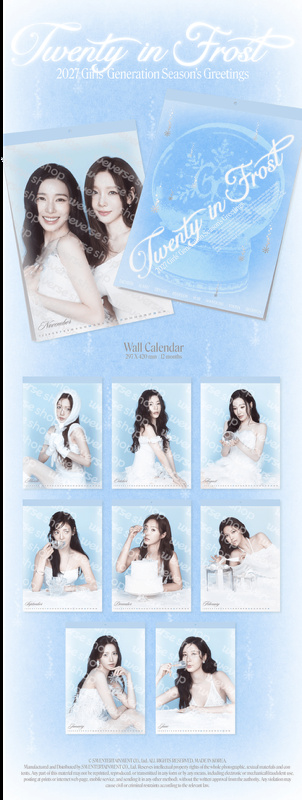 Girls Generation - 2027 Seasons Greetings (Wall Calendar)