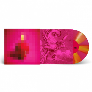 Arcade Fire - Pink Elephant - Neon Pink & Transparent Yellow