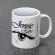 Jennie - Love White Pod Mug Jennie - Love White Pod Mug