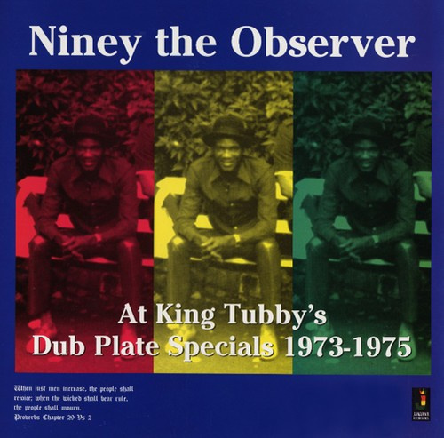 Niney The Observer At King Tubbys?S - Dub Plate Specials 1973-1975