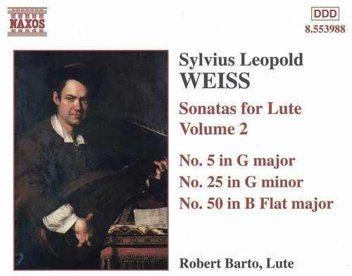 Weiss Silvius Leopold - Sonatas For Lute Vol 2