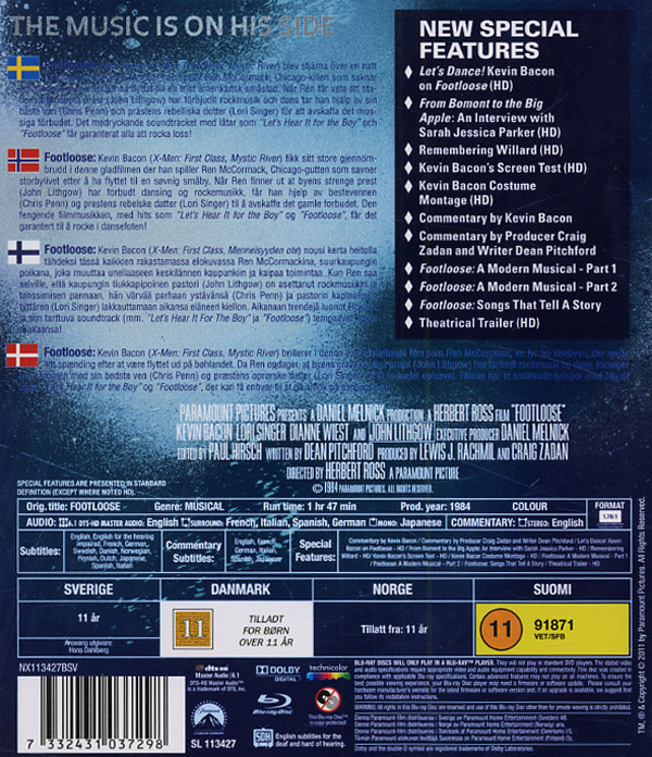 Movie - Footloose ('84) Bd