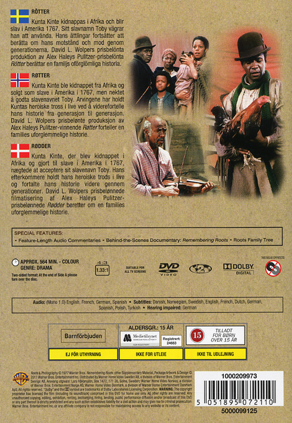 Movie - Roots (Dvd/S/Scn)